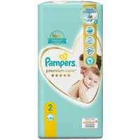 Подгузники детские Pampers Premium Care, размер 2 (4–8 кг), 46 шт